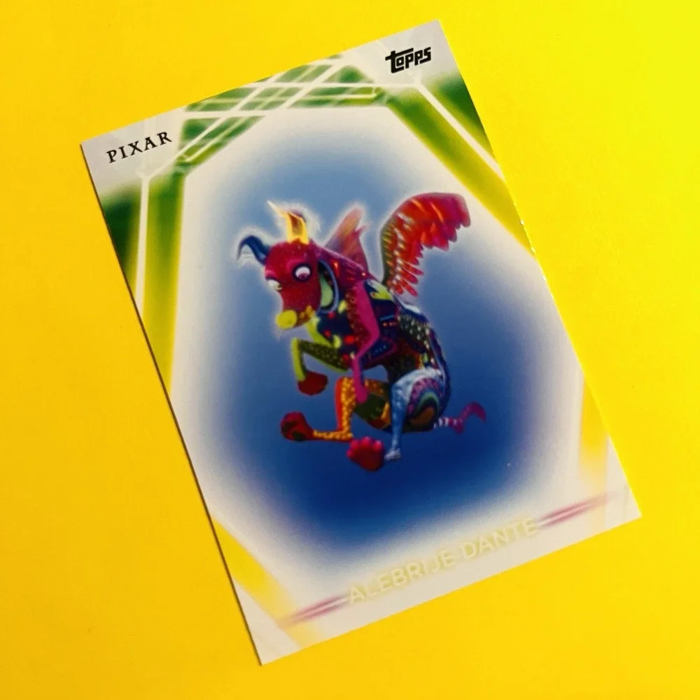 2026 Topps Disney Neon Alebrije‎ Dante #70 Coco Pixar Base Card